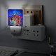 thumbnail image 5 of Jasmine, Princesa de Aladdin Luz nocturna LED con sensor de anochecer a amanecer para dormitorio, baño, pasillo, escaleras - Lámpara LED nocturna de enchufe, 0.5W - 1 pieza, 5 of 6