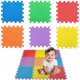 thumbnail image 1 of Alfombra de goma eva para niños MEDca, set de 10 piezas encastrables multicolor, talla única, 1 of 8