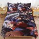 thumbnail image 1 of Jujutsu Kaisen Bedding Set Duvet Cover Comfortable and Lightweight Cartoon Bedding 3 Piece Bed Set, 1 of 5