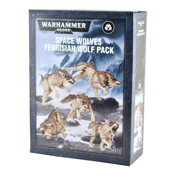 Kit de plástico Games Workshop Space Wolves – Lobo Fenrisiano