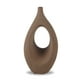 thumbnail image 1 of Florero Diseño Cerámica Café 26cm, 1 of 3