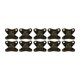 thumbnail image 4 of 10 Soportes De Mariposa De Metal En Forma De L, Soporte De ángulo Recto Para Marco De Cama De Cobre, 4 of 5