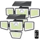 thumbnail image 1 of Luz Solar Exterior Daphino 3000LM 4 Focos Sensor Movimiento, 1 of 3