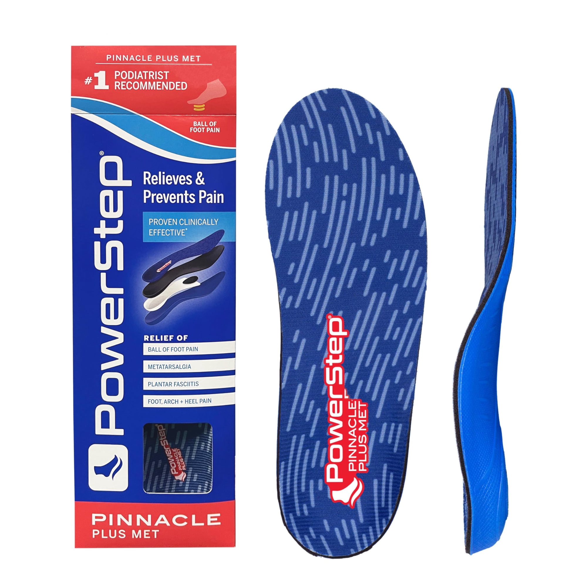 Insertos Para Zapatos Powerstep Pinnacle Plus Orthotics M 12-13