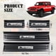 thumbnail image 5 of Protectores de Umbral de Puerta Rowa Acero Inoxidable 304 para Jeep Gladiator, 5 of 6