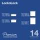 thumbnail image 3 of LocknLock de Almacenamiento de Alimentos 14 Piezas, Libre de BPA y Transparente, 3 of 9