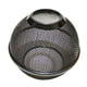 thumbnail image 3 of Pantalla De Lámpara Colgante De Metal, Cubierta De Lámpara De Alambre De Hierro Decorativa, Jaula De Bombilla, Pantalla Redonda Negra, 3 of 5