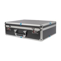 Magideal - Estuche Rígido De Transporte, Caja De Herramientas Portátil, Maleta De Protección Con Esponja Precortada Para Herramienta De Reparación, Herramienta Ó Negro 47X355X15Cm