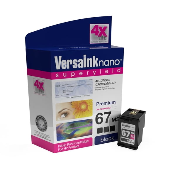 Cartucho de tinta VersaInk 67 MS Premium MICR negro
