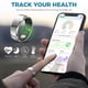 thumbnail image 2 of Anillo inteligente vvituaC Fitness Tracker, presión arterial, color plata, 2 of 7