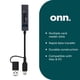 thumbnail image 3 of Hub USB 3.0 onn 5 Puertos con Lector SD microSD USBC, 3 of 3