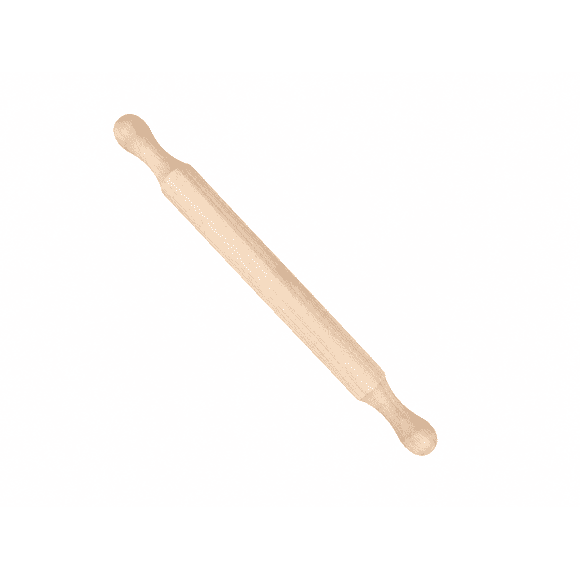 Mini Uslero Rodillo de Madera 35cm Para Masas Repostería Cocina