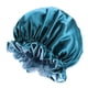 thumbnail image 5 of Gorro De Satén Gorro De Dormir Gorro De Pelo De Dormir De Doble Capa Azul, 5 of 5