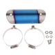 thumbnail image 2 of Escape de la motocicleta Silenciador Tubería Cubierta protectora contra el calor Heel Guard Blue, 2 of 5