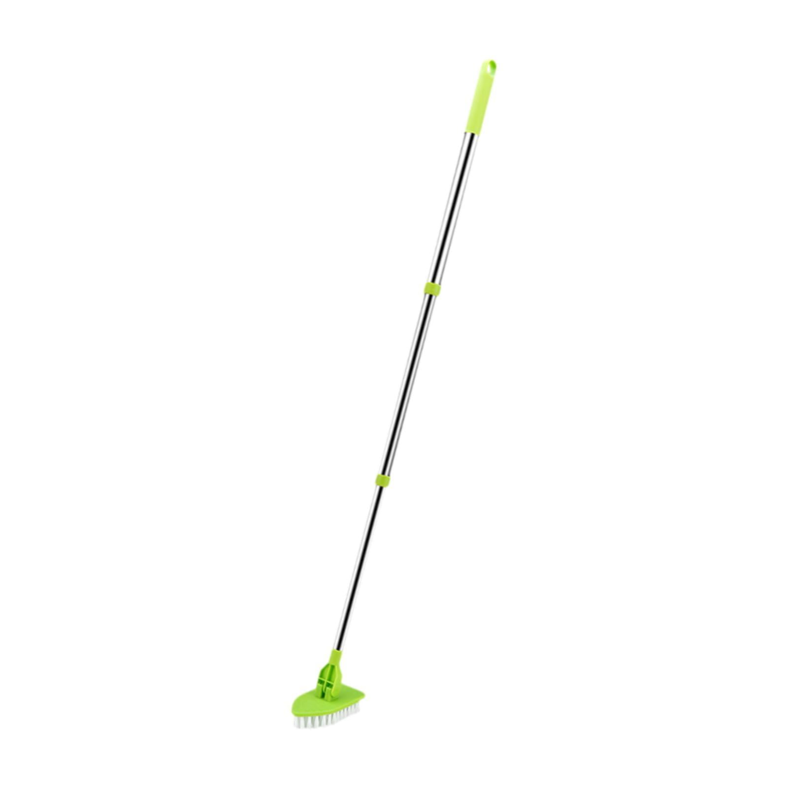 Magideal - Cepillo Para Fregar Azulejos, Cepillo De Limpieza Para Ducha, Mango Extensible, Ángulo Ajustable, Herramienta Ergonómica Versátil Para Fregar Bañeras.