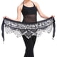 thumbnail image 1 of Belly Dancing Dance Cinturón de falda de la cadena de la cadera de la bufanda, que realiza las monedas brillantes lentejuelas Belly Dance Cinturón, 1 of 3