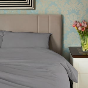 Juego De Sábanas Nautica 3Piezas Microfibra 1,5 Plazas Plomo