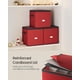 thumbnail image 4 of Caja de almacenamiento para adornos navideños SONGMICS, color rojo cereza URFB034R01, 4 of 6