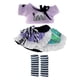 thumbnail image 4 of 1/12 Ropa Para Mu?ecas, Regalo Bonito Para Ni?as, Vestido, Accesorios Para Mu?ecas En Miniatura, Disfraz Violeta, 4 of 5