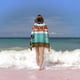 thumbnail image 2 of Pippi Calzaslargas Toalla de playa de secado rápido con diseño temático, regalo para mujeres y niñas, ideal para cumpleaños, fans, amantes de la música, uso en la playa o al aire libre, 78 × 160 cm, 2 of 6