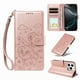 thumbnail image 4 of Funda Billetera FOXDOCK Compatible con iPhone 16 Pro Max, Diseño Perrito Tierno, Ranuras para Tarjetas y Soporte Plegable, 4 of 6