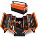 thumbnail image 1 of Caja Herramientas 85 Pcs | 5 Niveles Plegable Metal Cromo/85pcs Naranja, 1 of 5