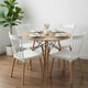 thumbnail image 1 of Comedor Redondo Shanna 80 cm + 4 Sillas Windsor Blanco, 1 of 2