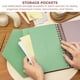 thumbnail image 5 of Clever Fox When I Die – Organizador de Carpetas y Planificador, 8.5×9.5, Burdeos, 5 of 6