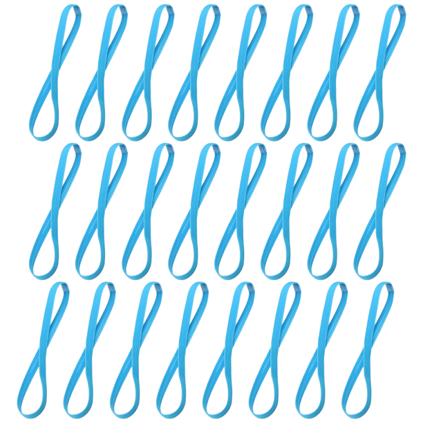 24 diademas deportivas elásticas finas, antideslizantes, sin arrugas, suaves y para el sudor.