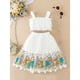 thumbnail image 5 of 2pcs Baby Girls Camisole Top & Mesh Flower Skirt Set Clothes, 5 of 5