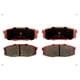 thumbnail image 1 of Set Pastillas Frenos Traseras Para Toyota Land Cruiser 2007 2023, 1 of 2