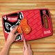 thumbnail image 4 of Tabla de cortar YouTheFan 36 cm x 23 cm colores del equipo, 4 of 5