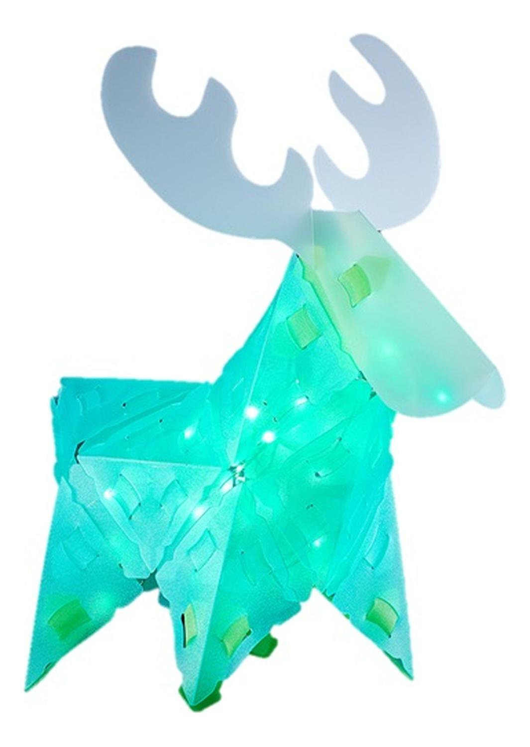 Rompecabezas Con Iluminacion 3D Pequeño Alce Creatto