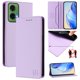 thumbnail image 1 of Funda Billetera con Soporte para Motorola Moto G35 5G Bloqueo RFID Plegable Morado claro, 1 of 6
