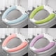 thumbnail image 5 of Almohadillas Para Asiento De Inodoro Con Calentador De Baño, 4 Pares, Lavables Y Reutilizables, Para Invierno, 5 of 5