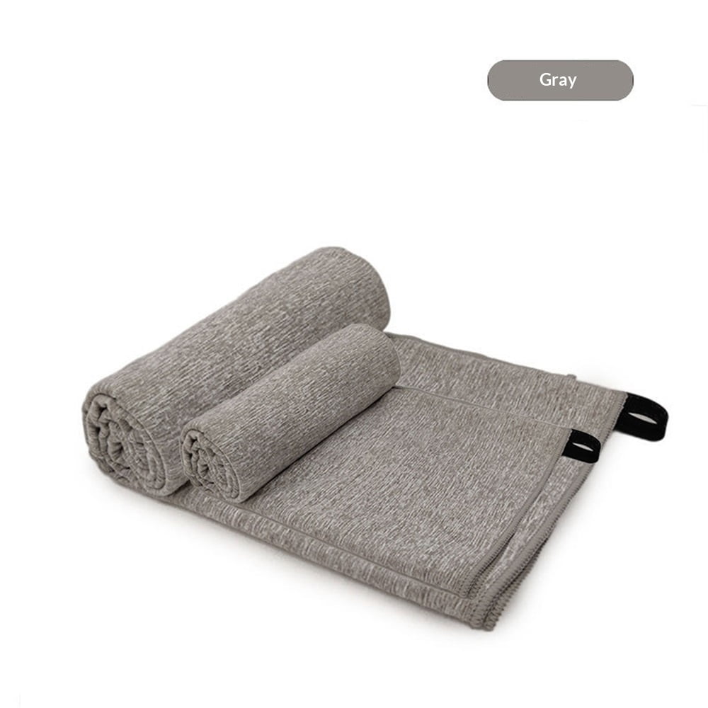 Xusx111 - Toalla De Viaje - 2 Toallas De Microfibra Seca Rápida Y Extra Suave, Ligera Y Compacta Para Gimnasio, Práctica De Natación, Viajes, Mochila, Camping, Caravana, Playa, Camping