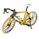 thumbnail image 1 of 1:10 Escala Aleación Diecast Bicicleta Modelo Artesanía Bicicleta Juguete Amarillo2, 1 of 3