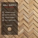 thumbnail image 3 of Paneles 3D de Pared Wall!Supply 15 cm × 36 cm Teca – Pack de 16, 3 of 6