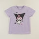 thumbnail image 1 of Polera Manga Corta Niña Morado Kuromi Love Hello Kitty, 1 of 4
