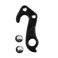 Ioensy - Adaptador De Marco De Deserción De Suspensión De Engranaje De Cambio De Bicicleta De Aluminio Negro Para Piezas