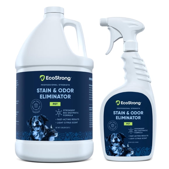 Eliminador Ecológico Fuerte De Manchas Y Olores De Mascotas 160 Oz Limpiador Enzimático
