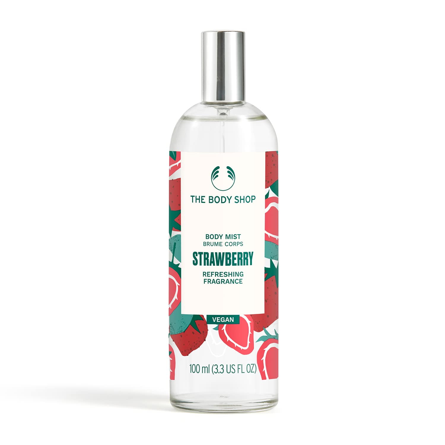 Body Mist The Body Shop Fresa Refrescante, 100 Ml, Vegano