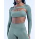 thumbnail image 1 of Bolero Deportivo Para Mujer Manga Larga Top Gym, 1 of 4