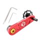 thumbnail image 1 of Tensor De Cadena De Bicicleta Convertidor De Bicicleta De Una Velocidad Herramienta De Conversión De Ciclismo Rojo, 1 of 5