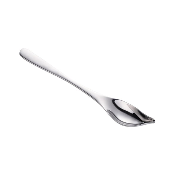 Saucier Spoon Honey Sauce Cucharas De Metal Para El Hogar Restaurante Platos Decorativos Plata