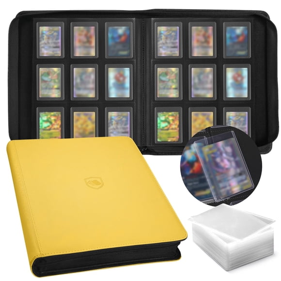 Carpeta para Toploaders Pemocyny con capacidad para 288 toploaders con fundas