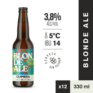 Cerveza 3.8G Quimera Blonde Ale