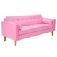 thumbnail image 2 of Sofa Retro 3cg Felpa 01 Rosado, 2 of 6
