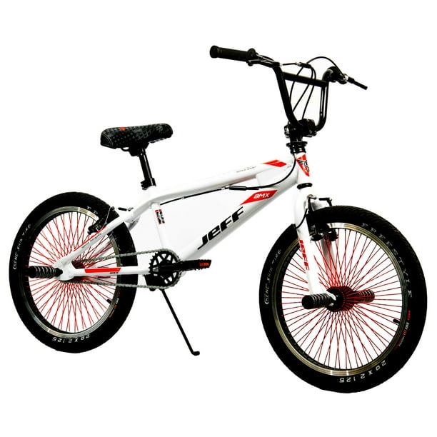 Bicicleta BMX Aro 20 Blanco Premium | Lider