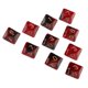 thumbnail image 5 of Dados De Juego De 10 X 10 Lados Dados De 16 Mm Para Juegos De Mesa / Ense?anza De Matemáticas Rojo + Negro, 5 of 5